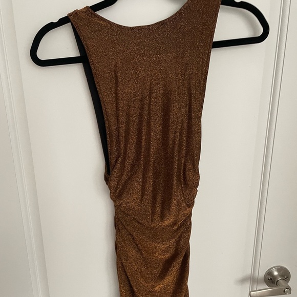 Motel Rocks Brown Mini Dress - Picture 6 of 6